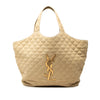 Saint Laurent Maxi Quilted Nubuck Icare Shopping Tote Secondhand