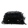Saint Laurent Small Calfskin Emmanuelle Fringe Bucket Bag Secondhand