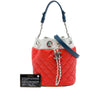 Chanel CC Multicolor Quilted Lambskin Cuba Drawstring Bucket Bag Secondhand