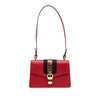 Gucci Small Calfskin Web Sylvie Satchel Secondhand
