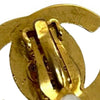 Chanel CC Gold Plated Turn Lock Clip on Earrings Secondhand