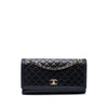 Chanel Jumbo Quilted Lambskin 3 Compartment Flap Secondhand