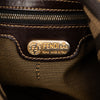 Fendi Zucca Canvas Double Flap Shoulder Bag Secondhand