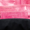 Secondhand Balenciaga Lambskin Motocross Giant Brogues Pompon Bucket Bag