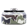 Miu Miu Crystal Embellished Camouflage Print Calfskin Phone Case Crossbody Secondhand