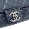 Chanel Quilted Glazed Calfskin Coco Pleats Flap Secondhand