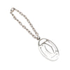 Secondhand Cartier Brass Logo Bag Charm and Key Chain