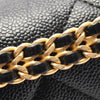 Chanel CC Quilted Caviar Chain Melody Backpack Secondhand