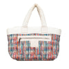 Chanel Nylon Tweed Printed Coco Cocoon Tote Secondhand