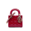 Dior Mini Patent Cannage Lady Dior Secondhand