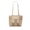 Chanel Suede Patchwork Tote Secondhand