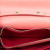 Prada Bicolor Saffiano Turn Lock Wallet on Strap Secondhand