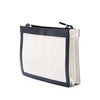 Balenciaga Canvas Navy Pochette M Crossbody Secondhand