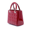 Dior Medium Patent Cannage Lady Dior Secondhand