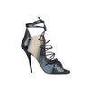 Secondhand Malone Souliers Snakeskin Lace-up Heels - '10s