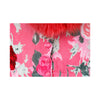 Secondhand Blumarine Floral Cardigan with Fur - '90s