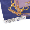 Secondhand Hermès Festival Des Amazones Blue & Purple Silk Scarf
