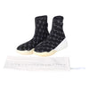 Secondhand Stella Mccartney Black Monogram Loop Sock Sneakers