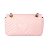 Secondhand Gucci Gg Marmont Medium Perfect Pink Matelassé Leather Shoulder Bag