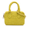 Miu Miu Raffia Crochet Arcadie Top Handle Bag Secondhand