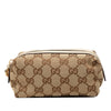 Gucci GG Canvas Cosmetic Pouch Secondhand