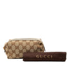 Gucci GG Canvas Cosmetic Pouch Secondhand