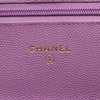 Chanel CC Quilted Caviar Wallet On Chain Secondhand