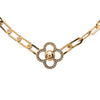 Louis Vuitton Gold Plated Crystal Flower Power Necklace Secondhand