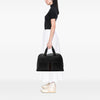 Gucci Web Leather Travel Bag Secondhand