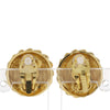 Secondhand Chanel Gold Plated Mademoiselle Clip On Earrings