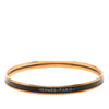 Hermès Extra Narrow Enamel Uni Bangle 62 Secondhand