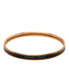 Hermès Extra Narrow Enamel Uni Bangle 62 Secondhand