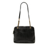 Chanel Caviar Logo Chain Shoulder Bag Secondhand