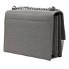 Saint Laurent Medium Croc Embossed Leather Monogram Sunset Crossbody Secondhand
