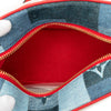 Louis Vuitton Monogram Denim Patchwork Beach Pouch Secondhand