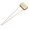 Celine Triomphe Coated Canvas Clutch On Chain Secondhand