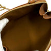 Celine Triomphe Coated Canvas Clutch On Chain Secondhand