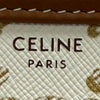 Celine Triomphe Coated Canvas Clutch On Chain Secondhand
