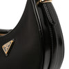 Prada Small Re Nylon and Leather Arque Satchel Secondhand