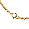 Chanel CC Gold Plated Heart Pendant Necklace Secondhand