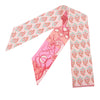 Hermès Coup de Fouet Au Bloc Silk Twilly Scarf Secondhand