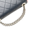 Chanel Quilted Lambskin and Tweed Elegant Trim Flap Secondhand