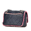 Chanel Quilted Lambskin and Tweed Elegant Trim Flap Secondhand