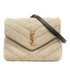 Saint Laurent Toy Matelasse Denim Monogram LouLou Crossbody Secondhand