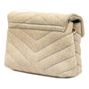 Saint Laurent Toy Matelasse Denim Monogram LouLou Crossbody Secondhand