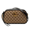 Gucci Small GG Marmont Matelasse GG Canvas and Leather Crossbody Secondhand