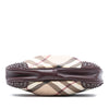 Burberry Supernova Check Coated Canvas Star Studded Hernville Hobo Secondhand
