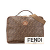 Fendi Zucca Coated Canvas Karligraphy Travel Bag Secondhand