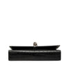 Saint Laurent Medium Croc Embossed Leather Monogram Kate Tassel Crossbody Secondhand