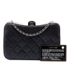 Chanel CC Quilted Lambskin Clutch with Chain Secondhand